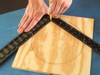 Construction Pro Tips Draw a Circle with a Steel Square